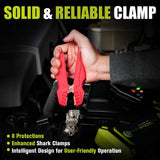Tacklife T8 Pro 1200A Peak 18000mAh Water-Resistant Car Jump Starter with LCD Screen, Orange